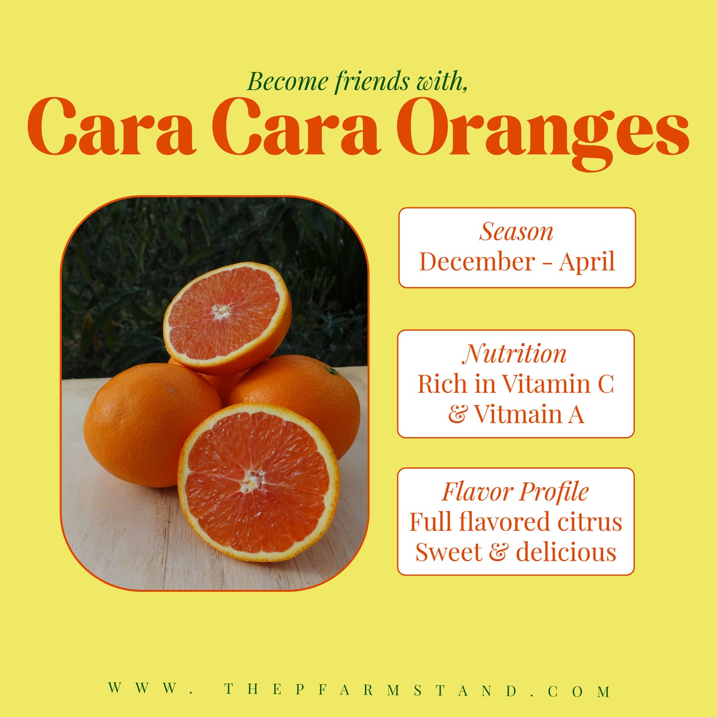 Still Growing! | Pre- Order Cara Cara Oranges